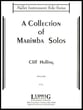 COLLECTION OF MARIMBA SOLOS cover